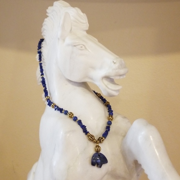 💙 NATURAL LAZURITE GEMSTONE 💙 - Picture 4 of 6